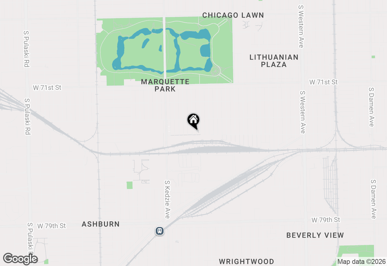 Map of 7351 S Whipple Street, Chicago, IL 60629