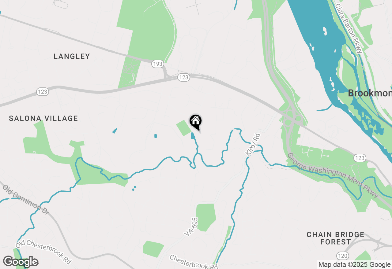 Map of 1318 Rockland Terrace, Mclean, VA 22101