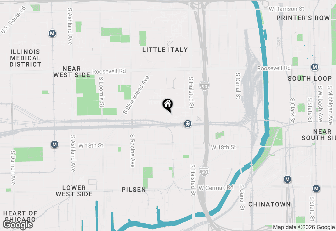 Map of 953 W College Parkway, Chicago, IL 60608