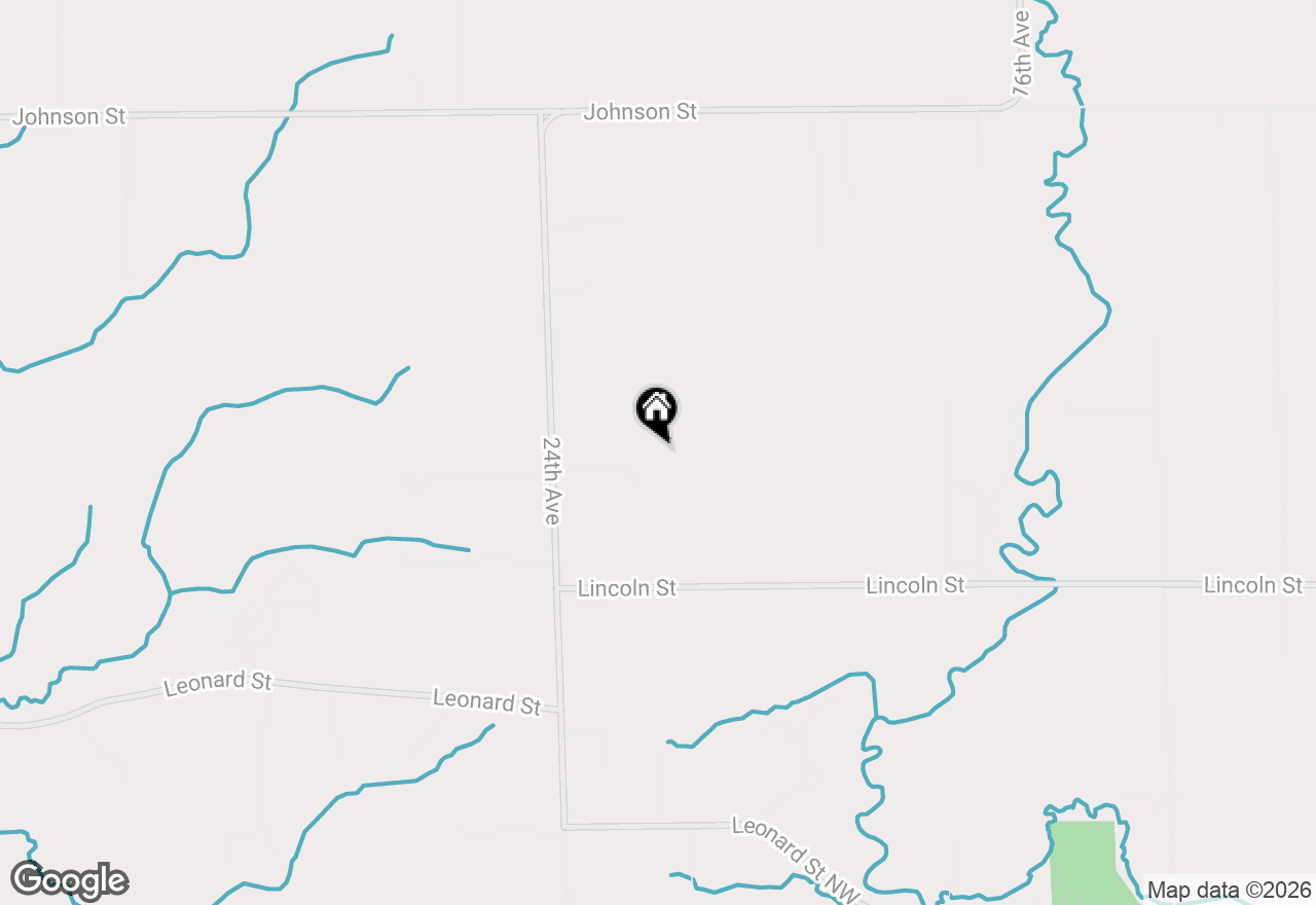 Map of 12994 24th Avenue, Marne, MI 49435