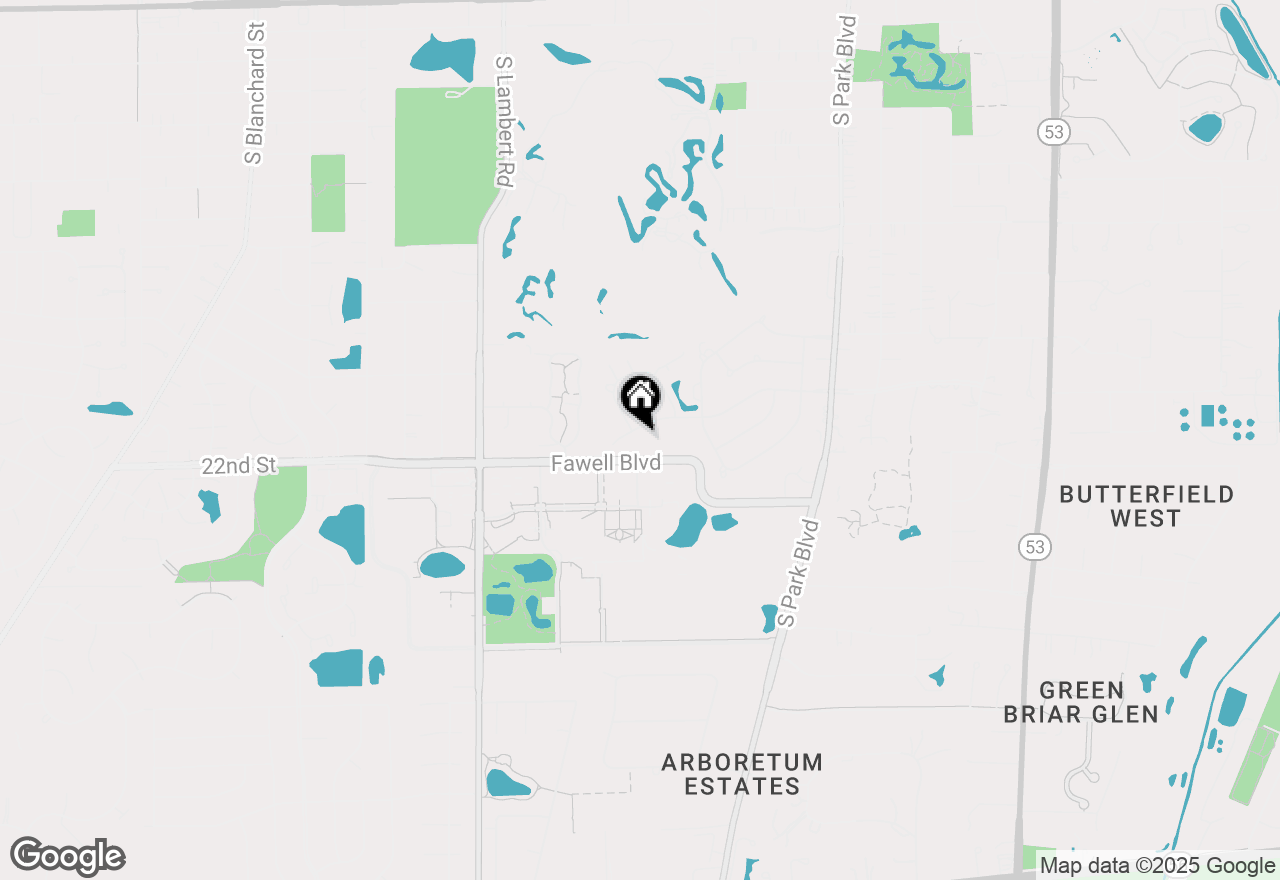 Map of 453 Raintree Drive #5E, Glen Ellyn, IL 60137