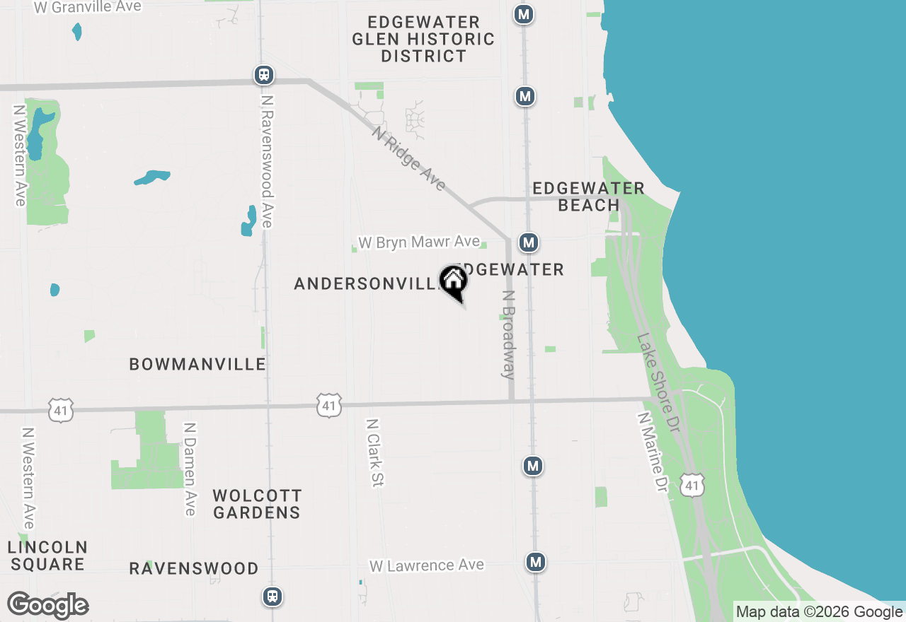 Map of 5415 N Wayne Avenue, Chicago, IL 60640