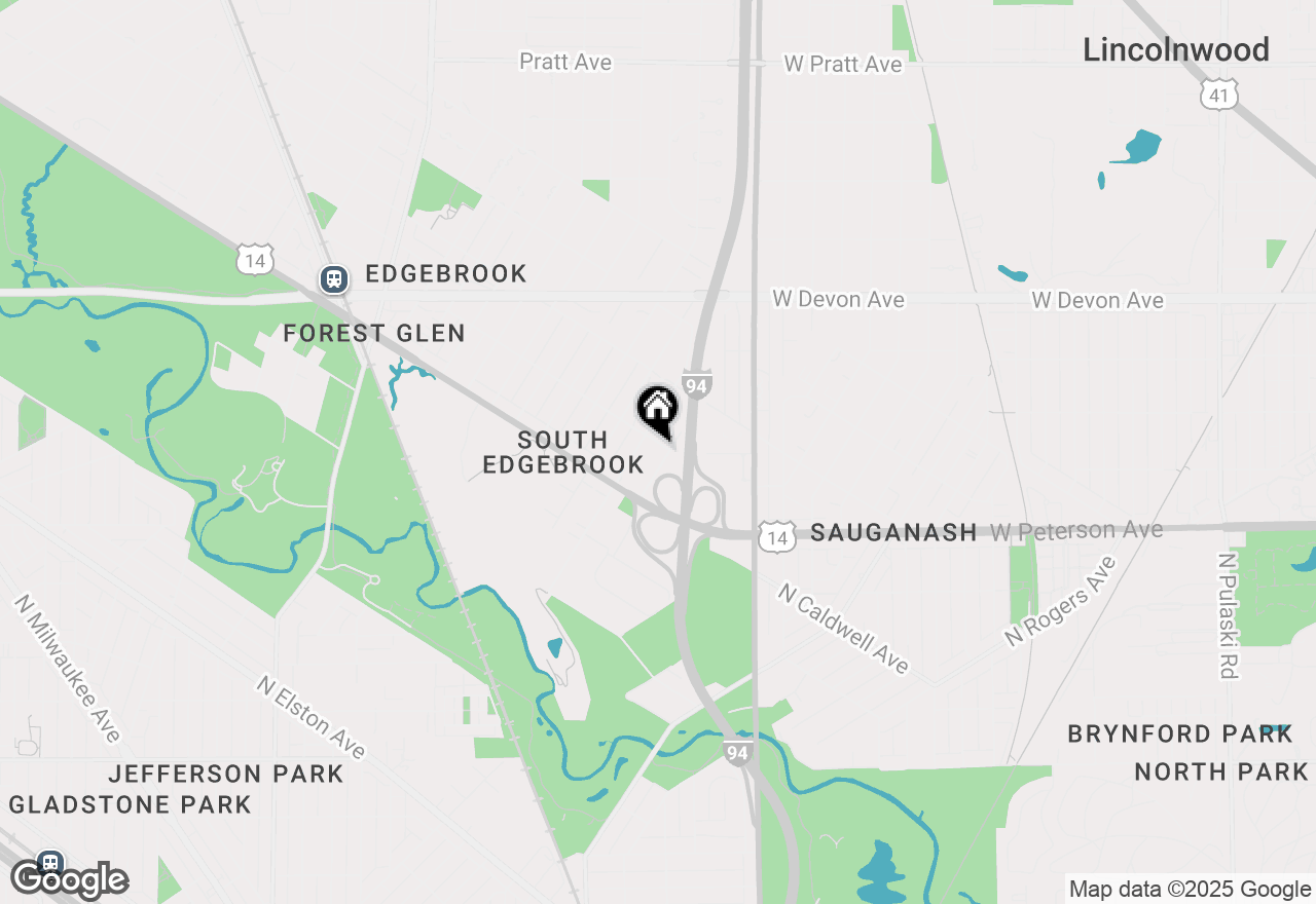 Map of 6052 N Landers Avenue, Chicago, IL 60646