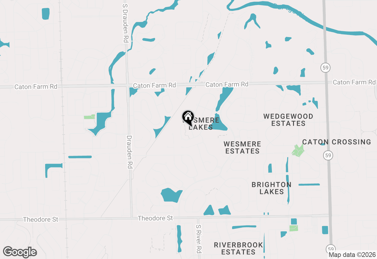 Map of 2111 Victoria Lakes Drive, Plainfield, IL 60586