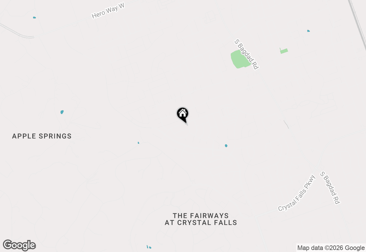 Map of 1824 Stinnett Dr, Leander, TX 78641