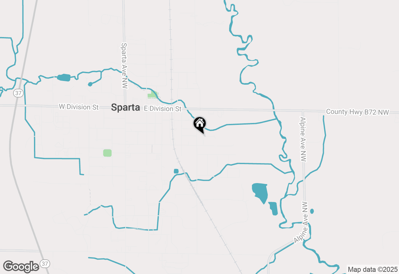 Map of 150 Martindale Street Nw, Sparta, MI 49345