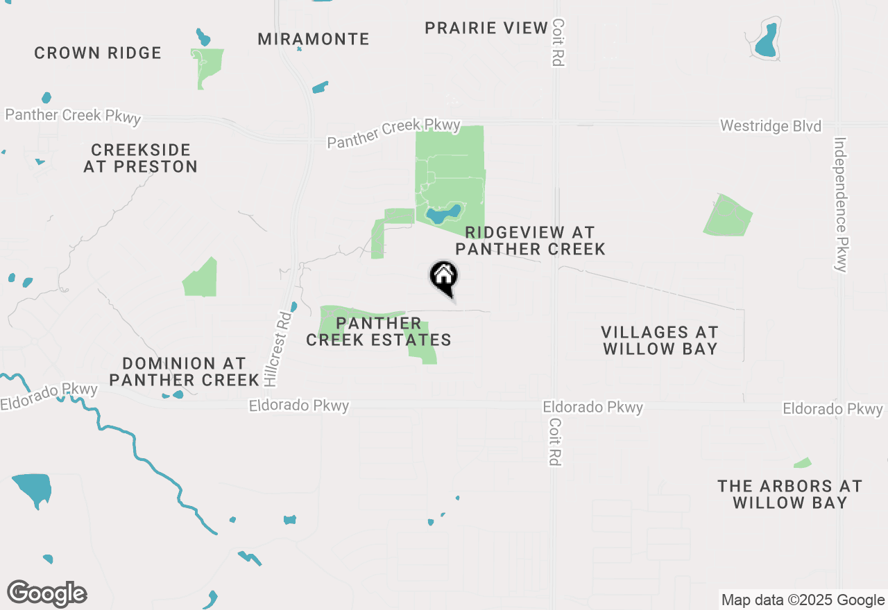 Map of 11903 Kingsville Drive, Frisco, TX 75035