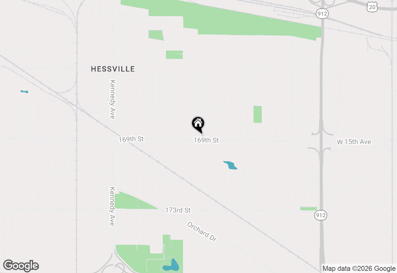 Map of 6846 Illinois Avenue, Hammond, IN 46323