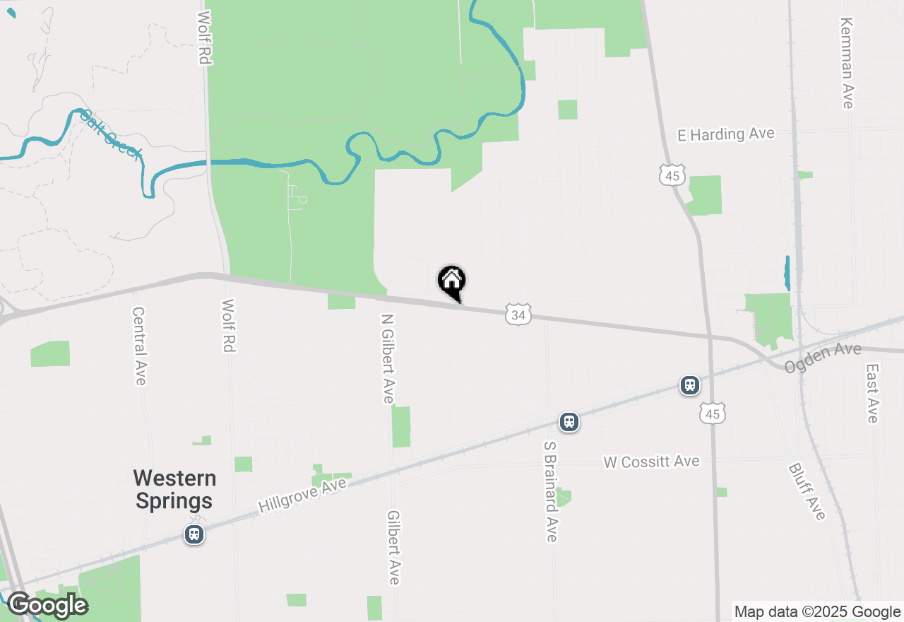 Map of 143 Bassford Avenue, La Grange, IL 60525