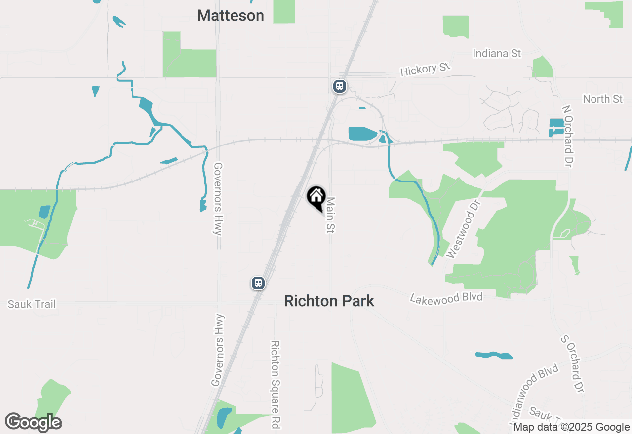 Map of 21945 Millard Avenue, Richton Park, IL 60471