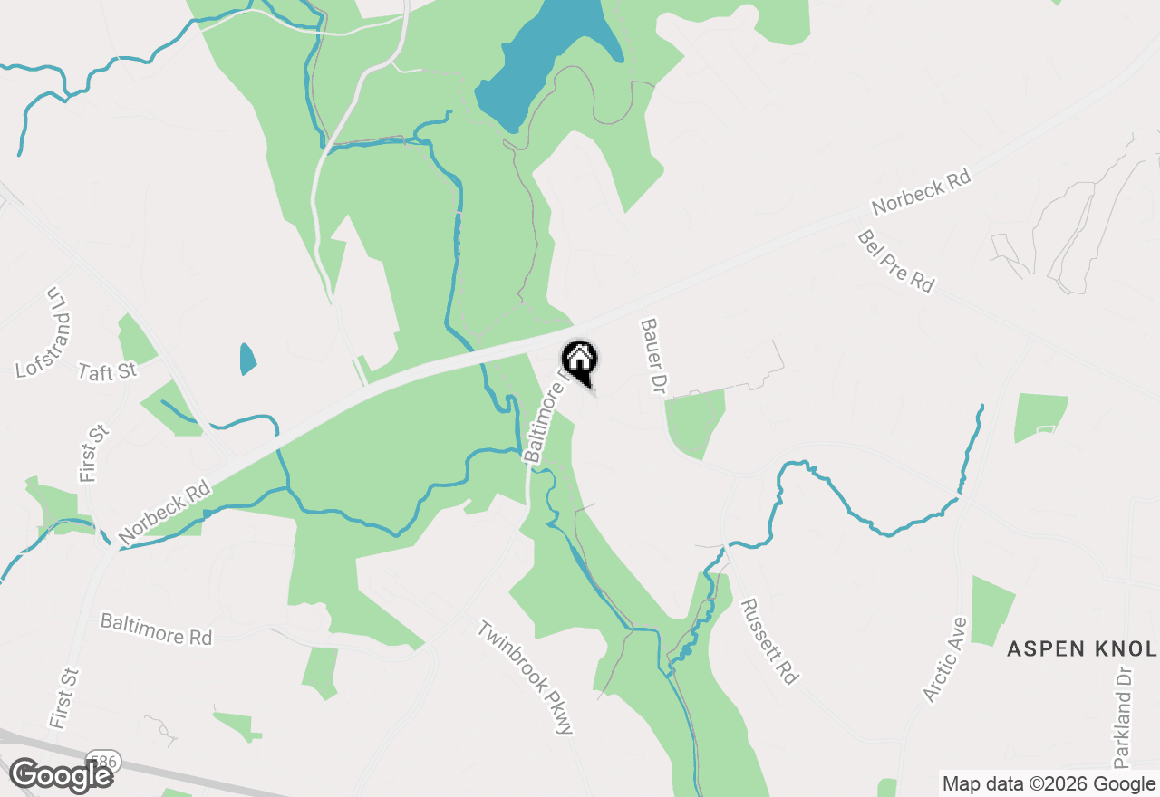 Map of 14410 Parkvale Road #2, Rockville, MD 20853