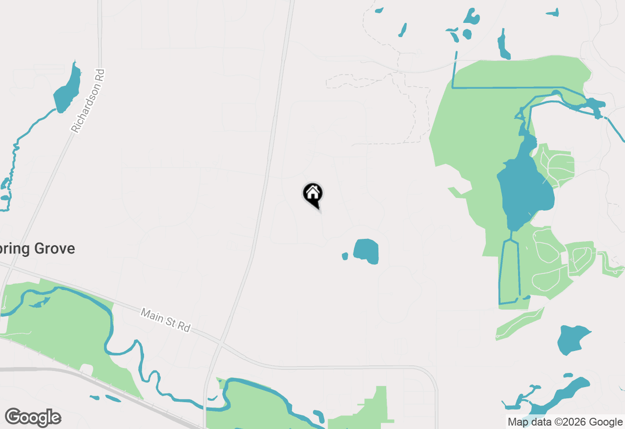 Map of 8303 Appaloosa Lane, Spring Grove, IL 60081
