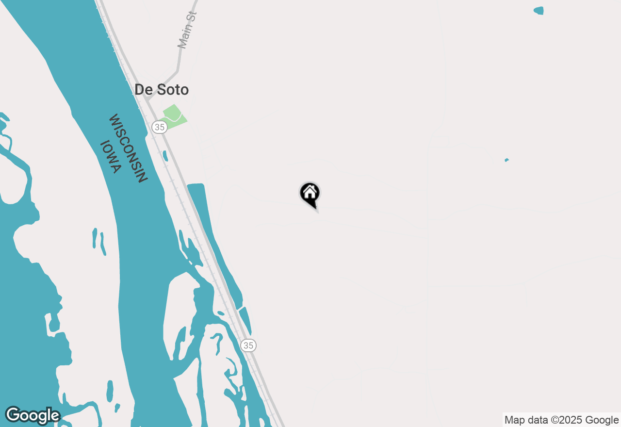 Map of 65930 De Soto Bluffs Drive, De Soto, WI 54624