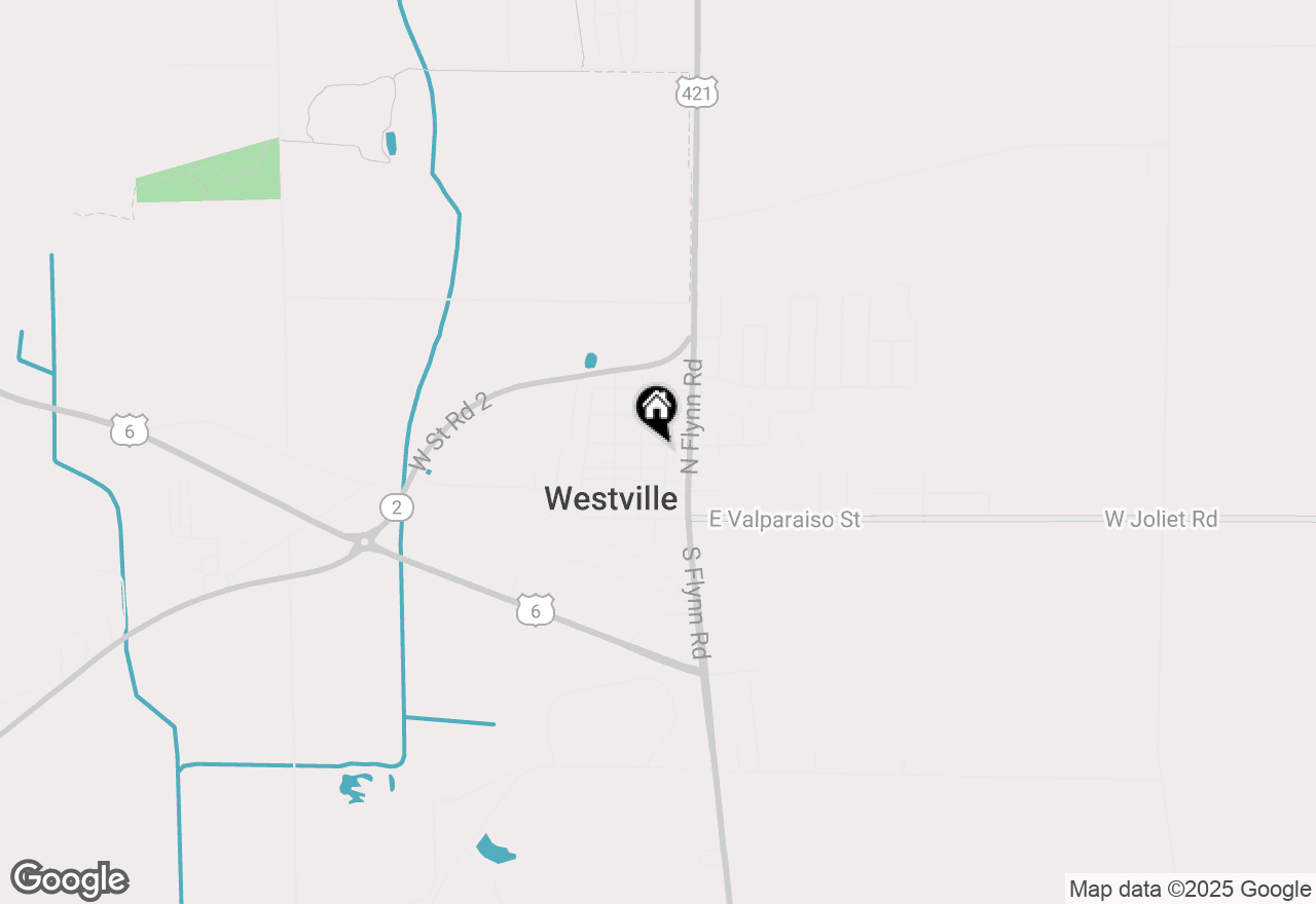 Map of 153 W Jefferson Street, Westville, IN 46391