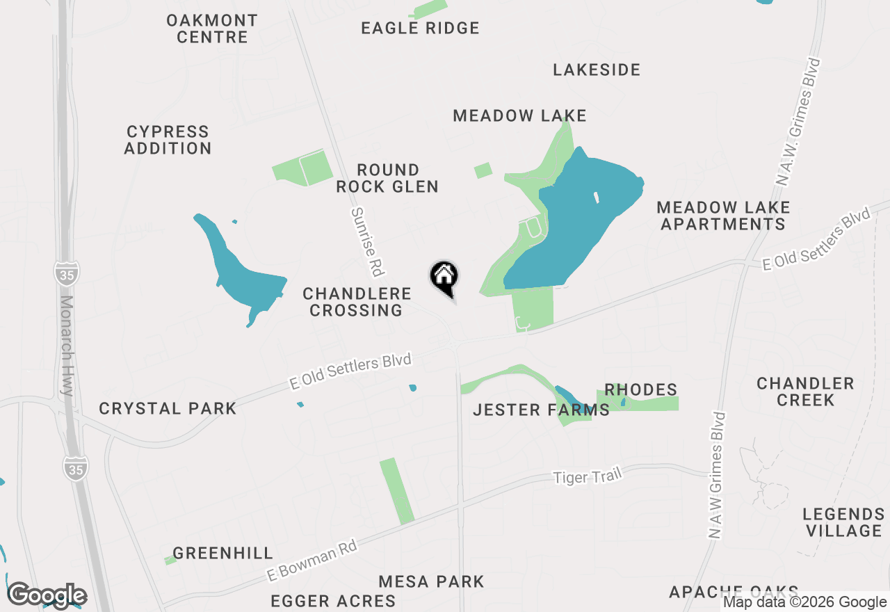 Map of 1009 Wilderness Path, Round Rock, TX 78665
