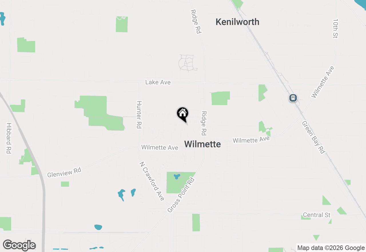 Map of 2013 Highland Avenue, Wilmette, IL 60091