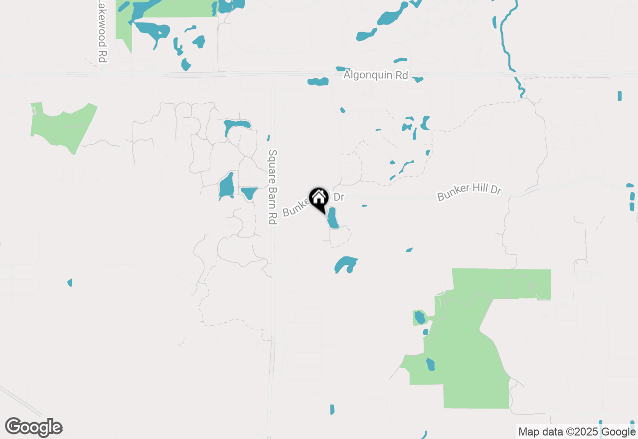 Map of 541 Clover Drive, Algonquin, IL 60102