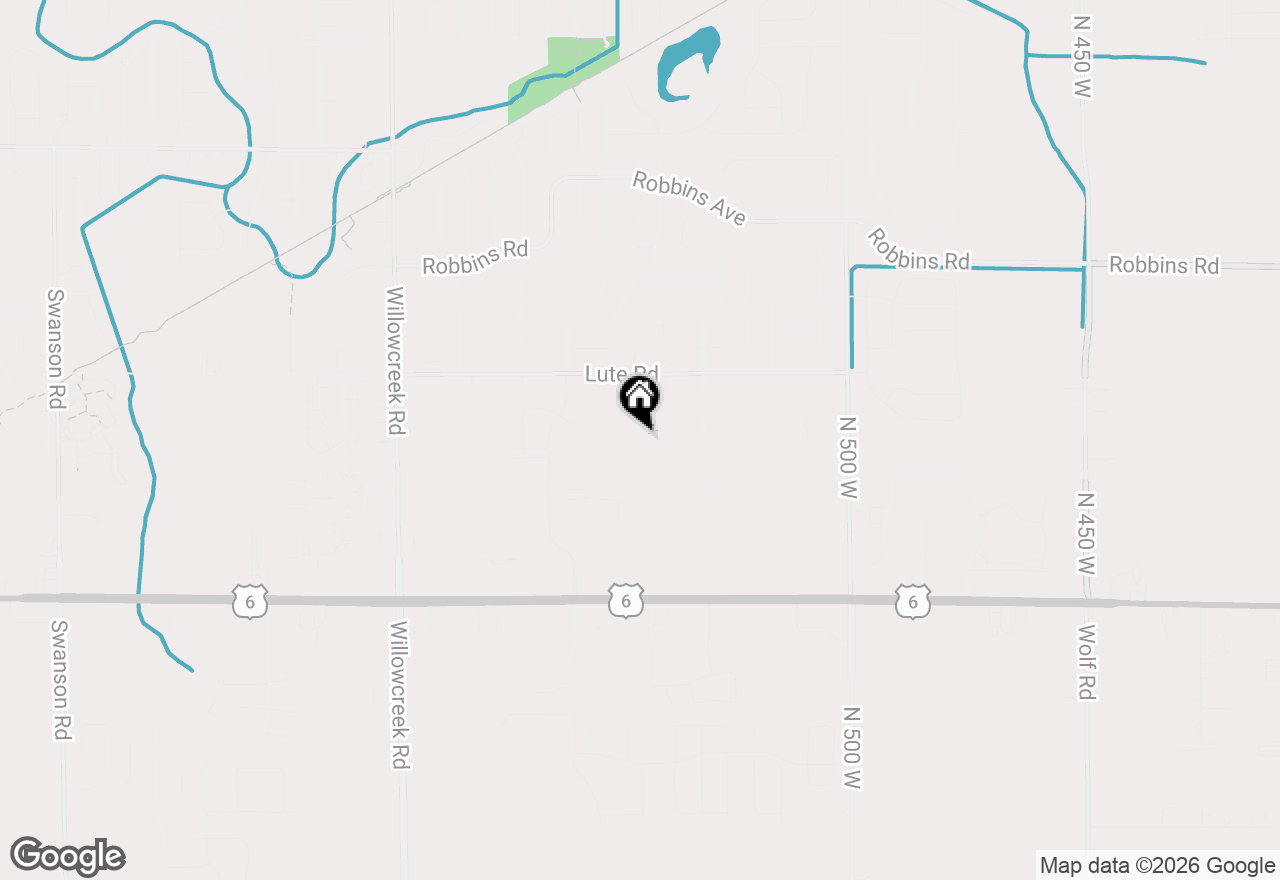 Map of 6281 Marietta Avenue, Portage, IN 46368