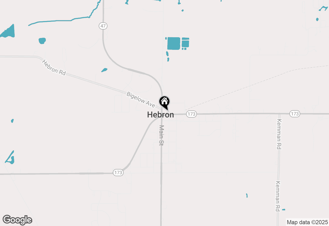 Map of 10102 Main Street #2B, Hebron, IL 60034