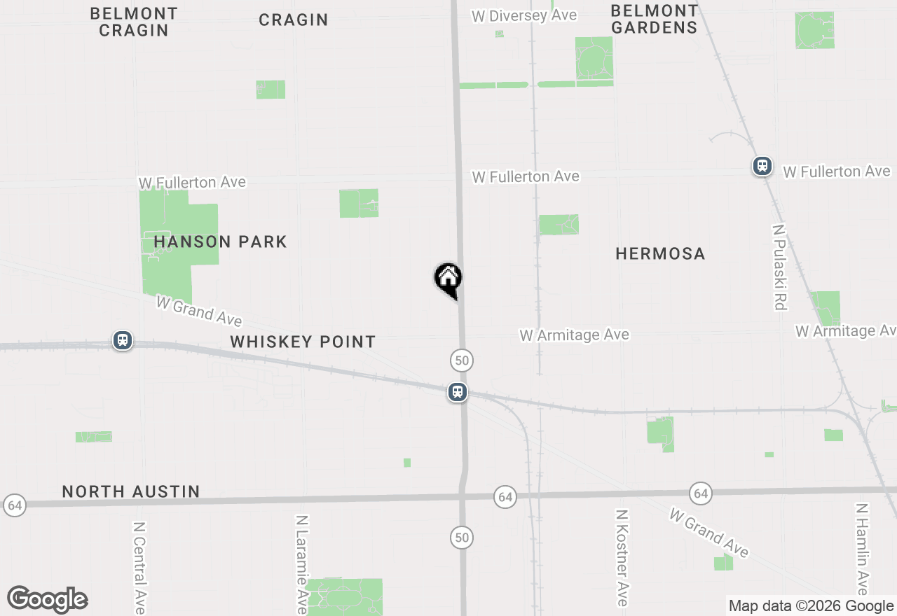 Map of 2045 N La Crosse Avenue, Chicago, IL 60639