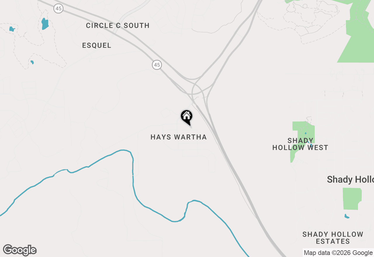 Map of 5208 Cornflower Dr, Austin, TX 78739