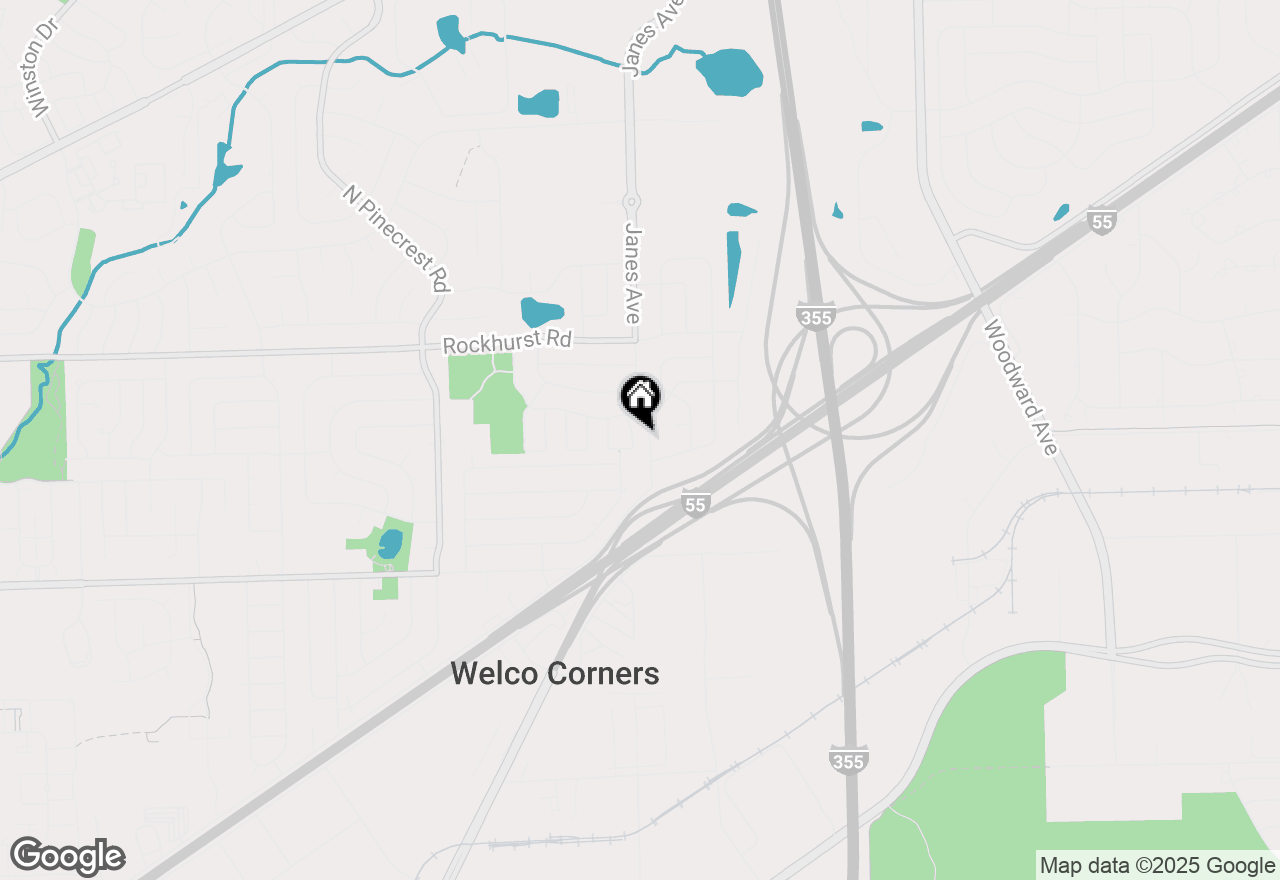 Map of 232 Karen Circle, Bolingbrook, IL 60440