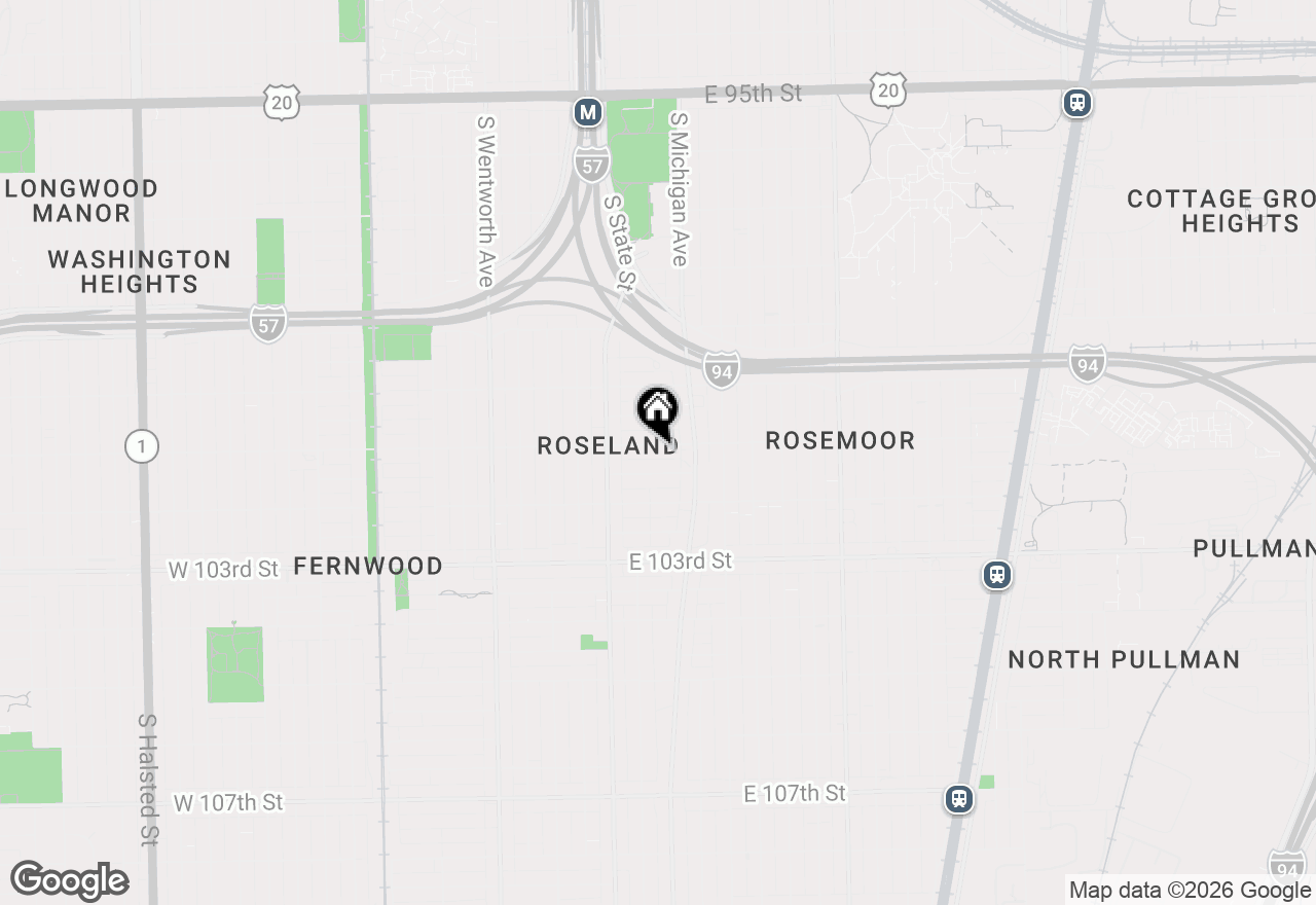 Map of 53 E 101st Street, Chicago, IL 60628