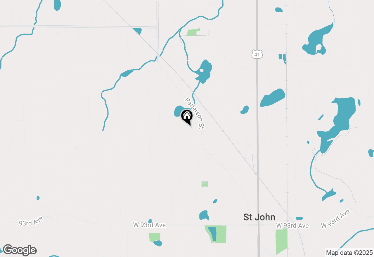 Map of 12064 N Oakwood Drive, St. John, IN 46373