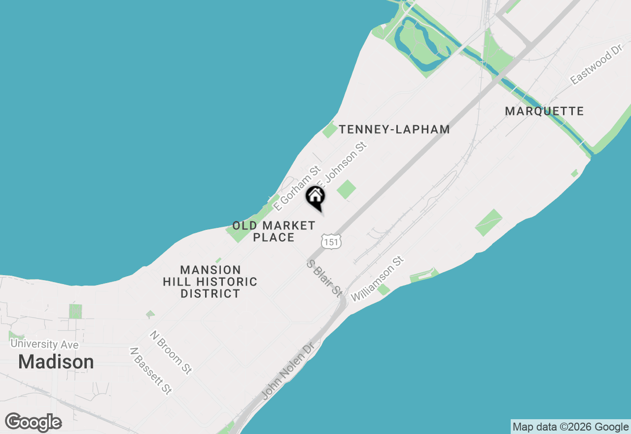 Map of 123 N Blount Street #101, Madison, WI 53703