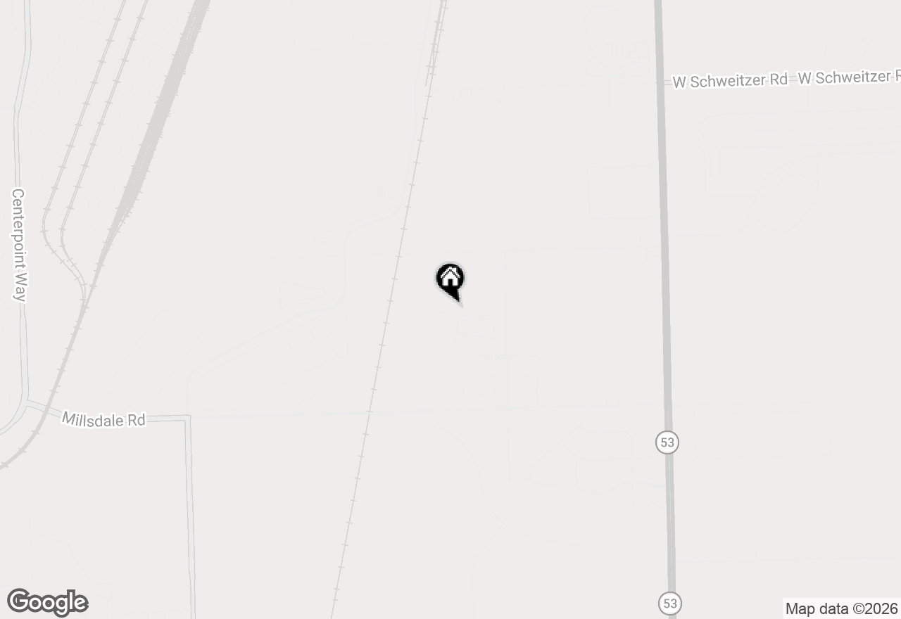 Map of 509 Adirondack Court, Joliet, IL 60436