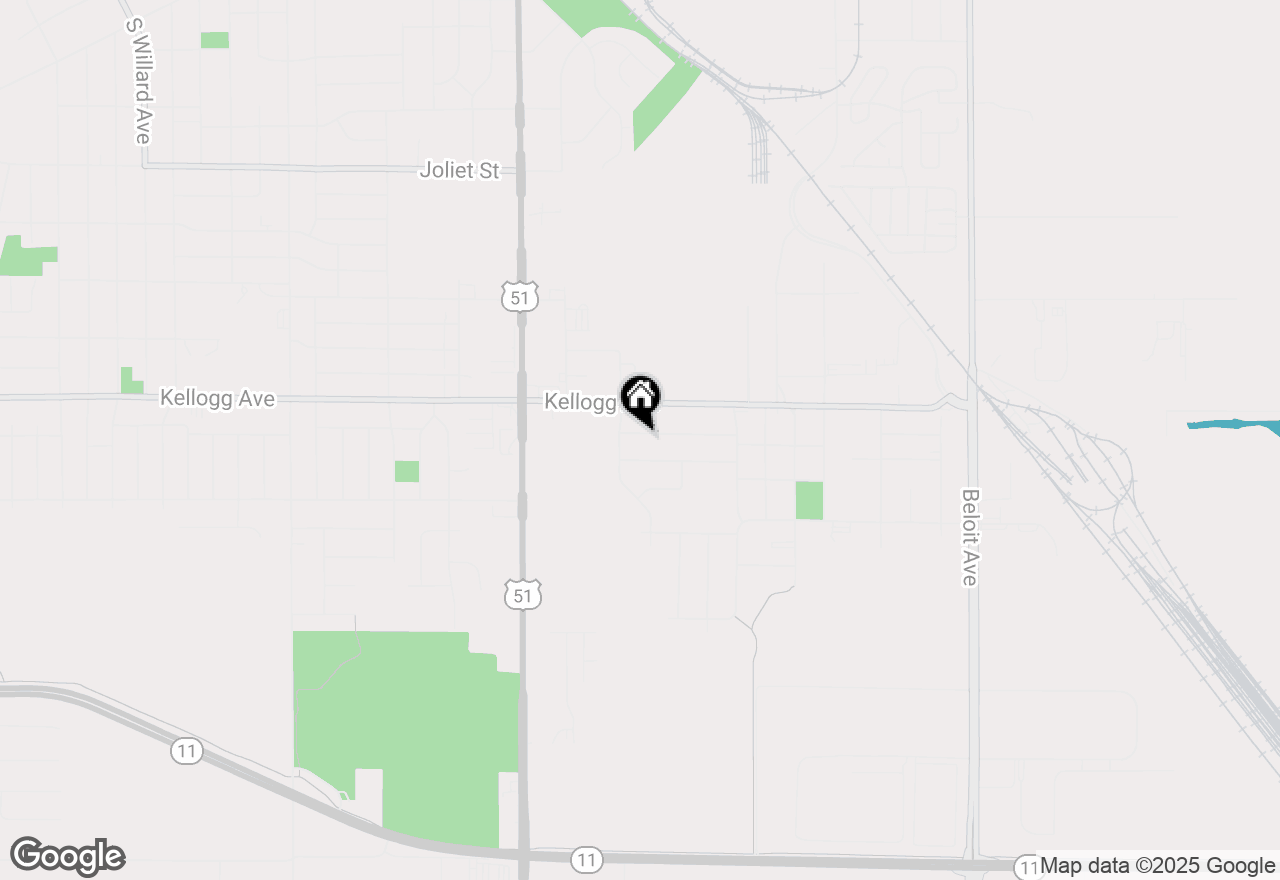 Map of 739 Roosevelt Avenue, Janesville, WI 53546