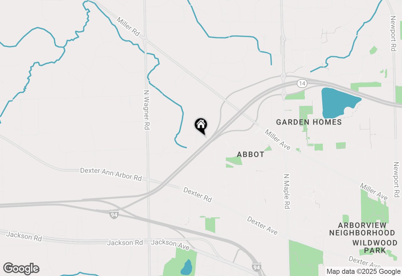 Map of 892 Rose Drive, Ann Arbor, MI 48103