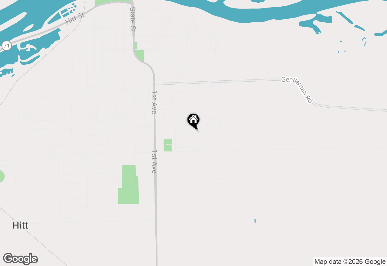 Map of 1418 Chippewa Drive, Ottawa, IL 61350