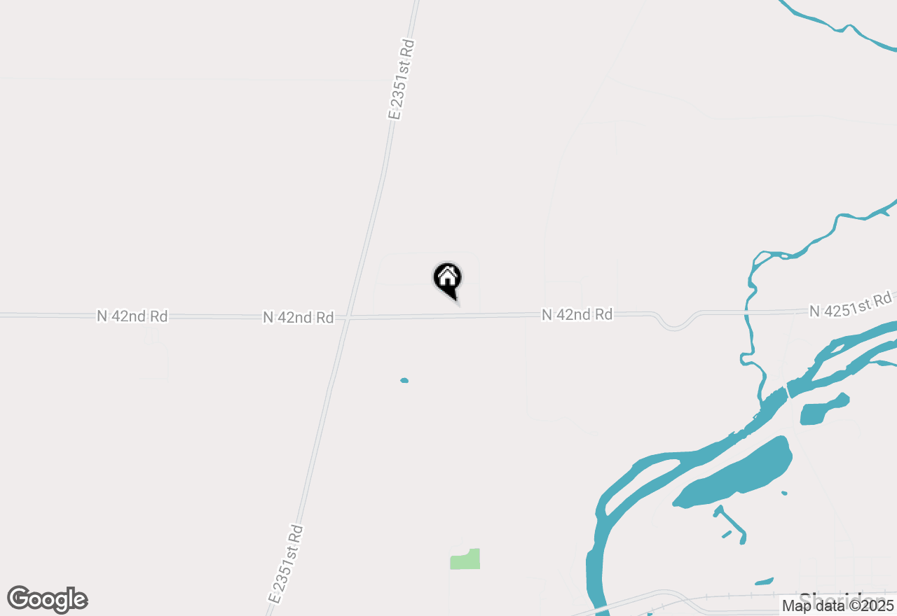 Map of 2427 N 42nd Road, Sheridan, IL 60551