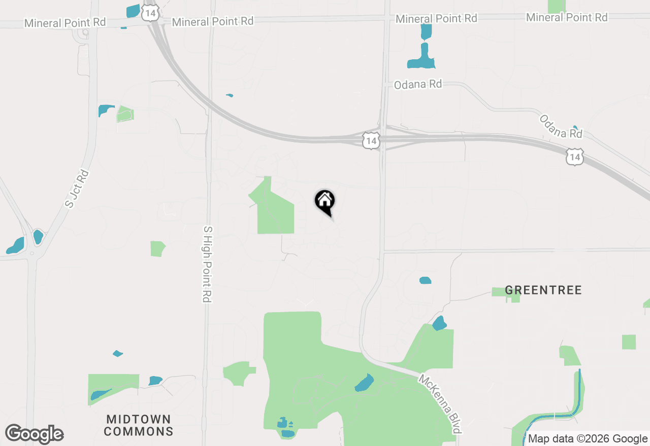 Map of 917 Harbor House Drive #7, Madison, WI 53719