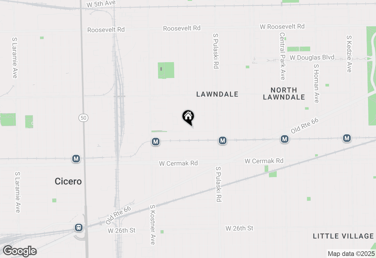 Map of 4148 W 19th Street, Chicago, IL 60623