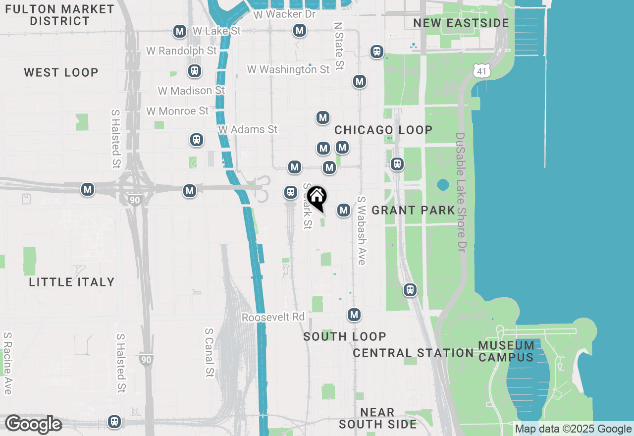 Map of 640 S Federal Street #603, Chicago, IL 60605