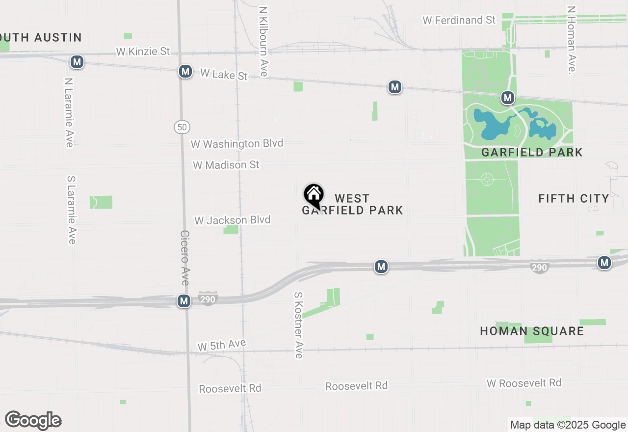 Map of 4322 W Jackson Boulevard, Chicago, IL 60624