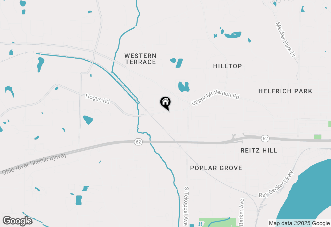 Map of 3900 Hogue Road, Evansville, IN 47712