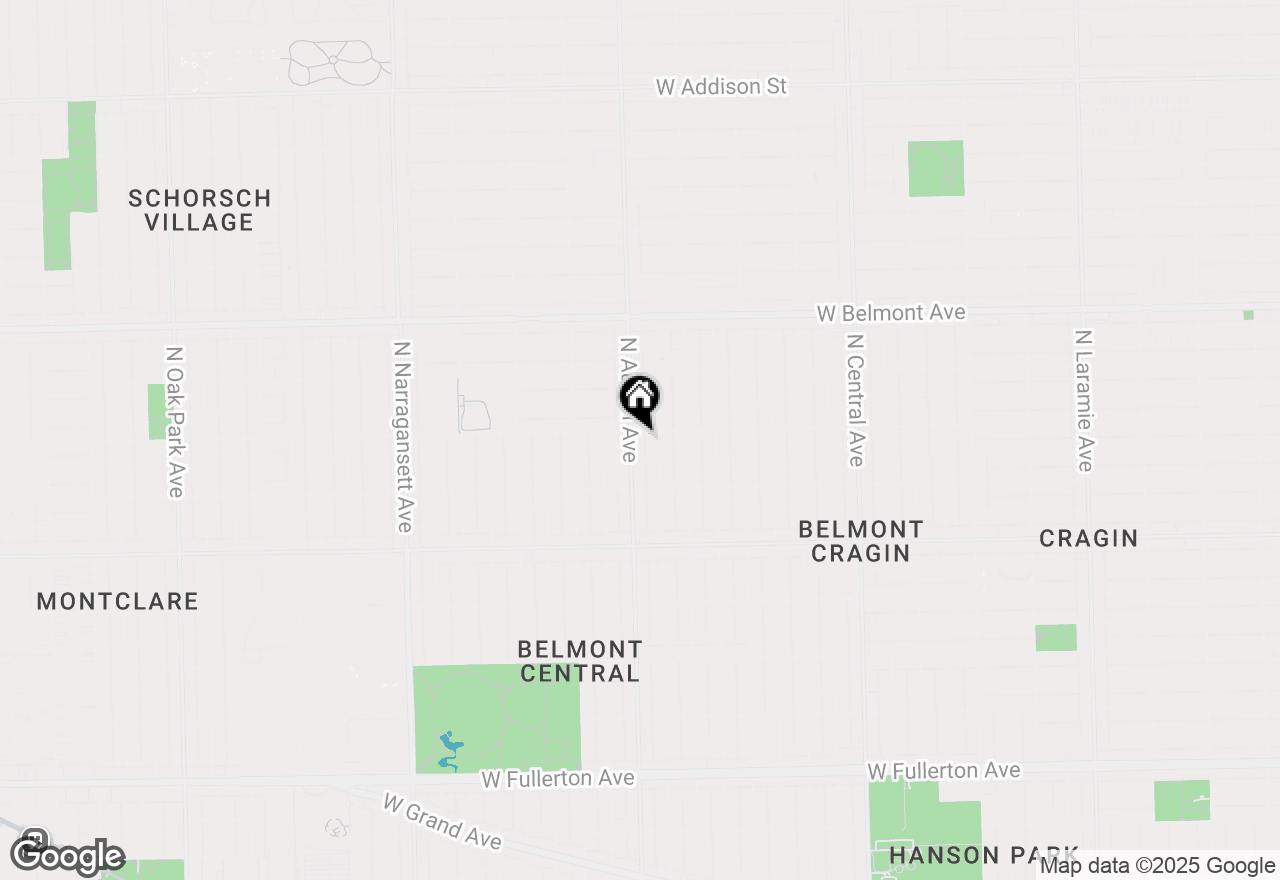 Map of 2951 N Austin Avenue, Chicago, IL 60634