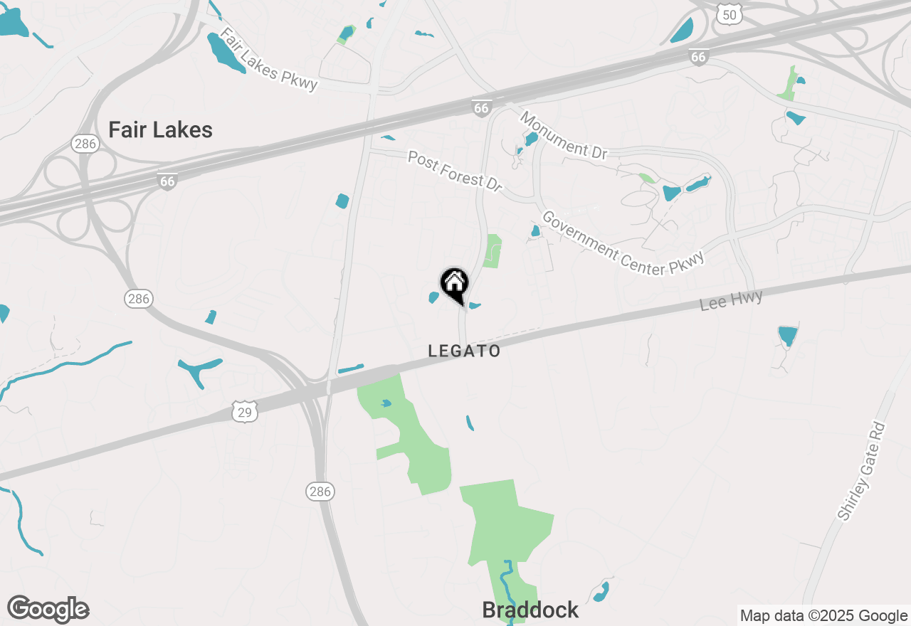 Map of 12149 Bridgend Run, Fairfax, VA 22030