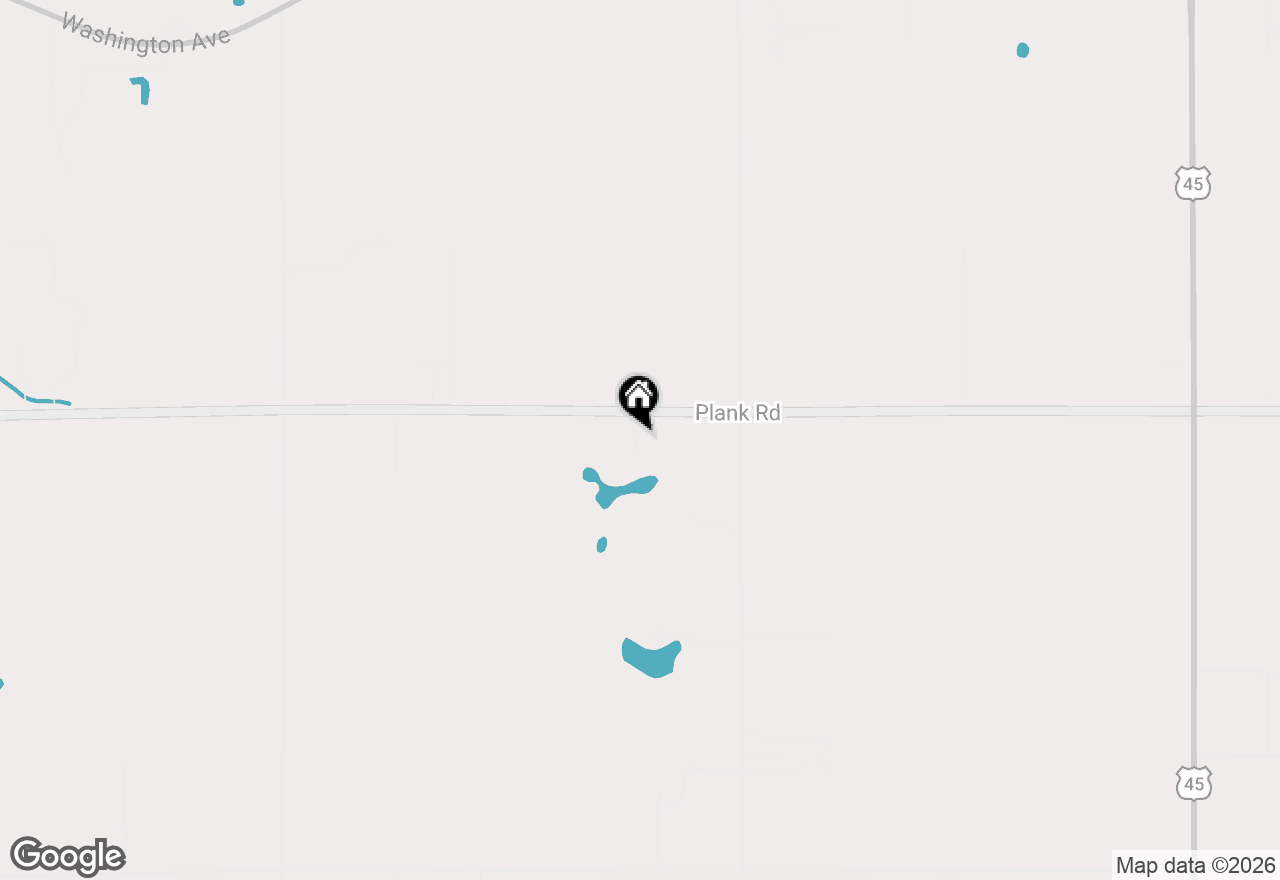 Map of 21229 Plank Rd, Kansasville, WI 53139