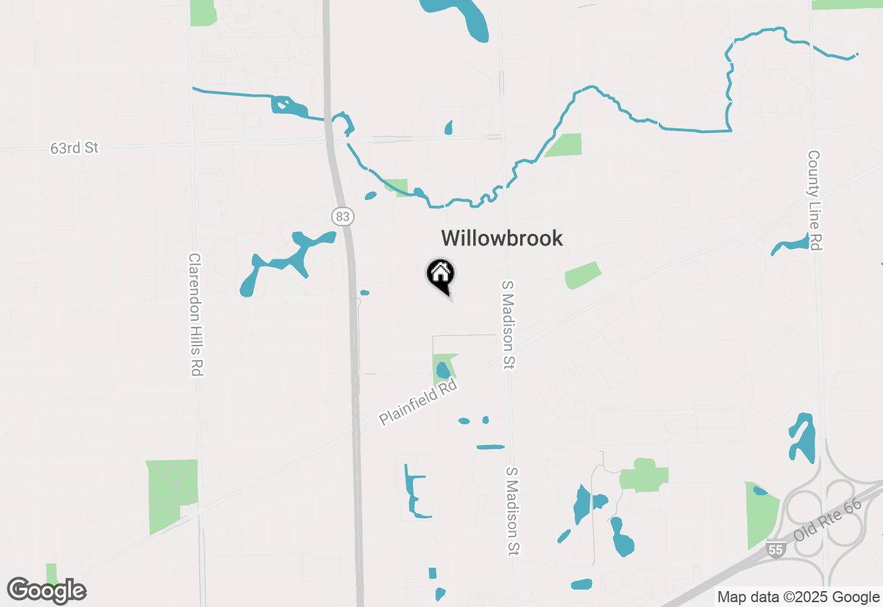 Map of 638 67th Place, Willowbrook, IL 60527