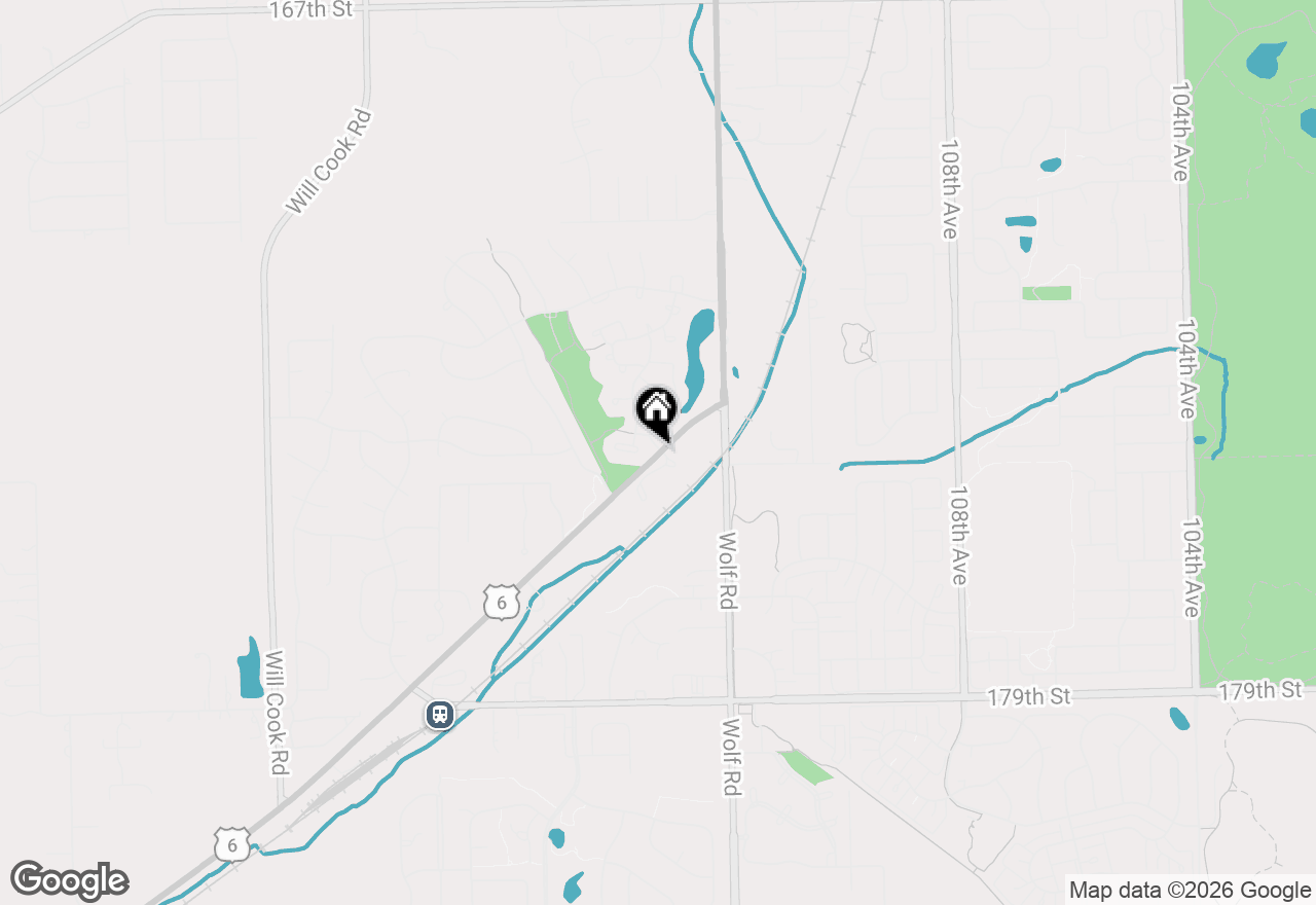 Map of 11300 Southwest Highway, Orland Park, IL 60467
