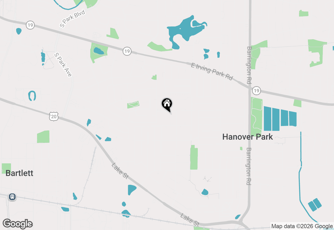 Map of 2153 Laurel Avenue, Hanover Park, IL 60133