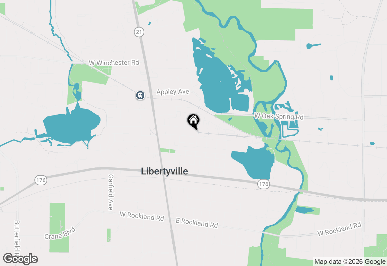 Map of 310 E Church Avenue #209, Libertyville, IL 60048