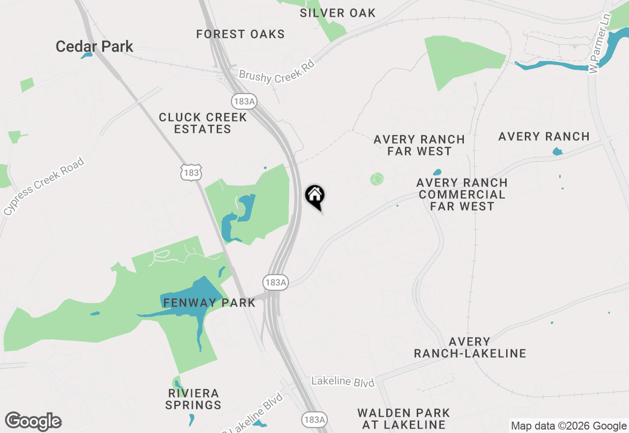 Map of 11400 Culzean Castle Dr, Austin, TX 78717