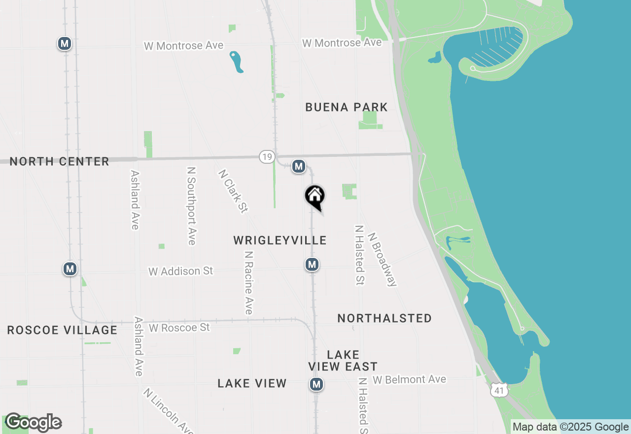 Map of 3750 N Wilton Avenue #5, Chicago, IL 60613