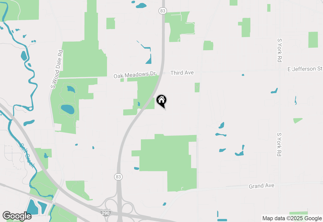 Map of 4N300 Briar Lane, Bensenville, IL 60106