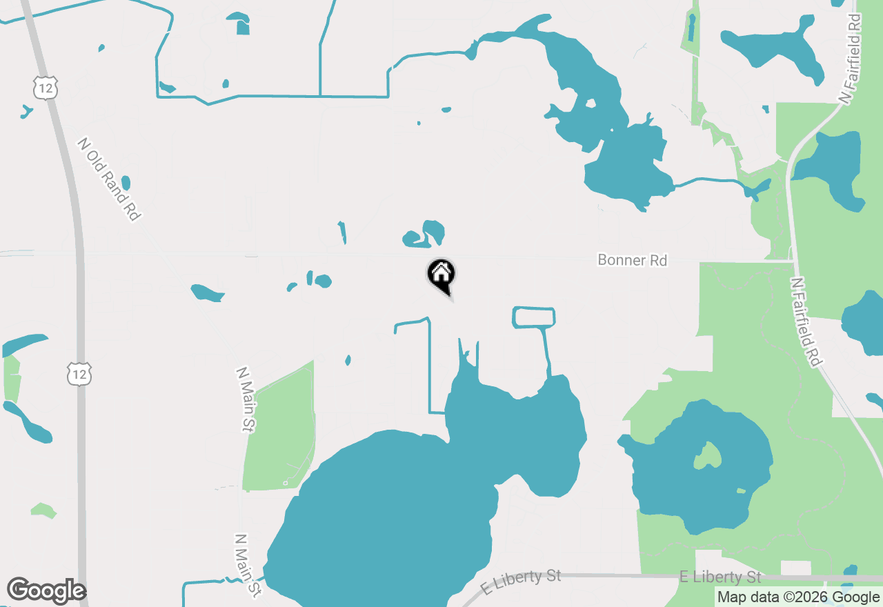 Map of 601 Sheridan Drive, Wauconda, IL 60084